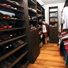Mike and Lor's closet