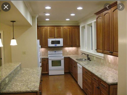 Kitchen Recessed Light Placement In Galley Kitchen