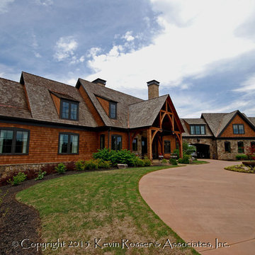 Wood Shingle Farm House