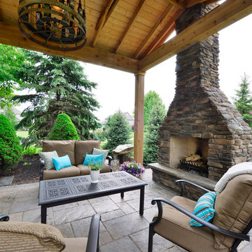 Backyard Patio & Pavilion