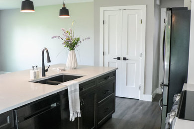 Transitional kitchen photo in Other