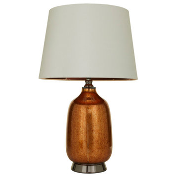 Modern Copper Glass Table Lamp 562819