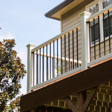 James Hardie Siding Replacement and Trex Deck Resurface in Powder Springs, GA