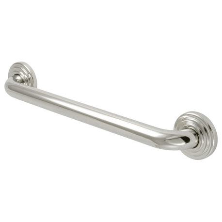 Kingston Brass DR31416 Restoration 16" Grab Bar - Polished Nickel