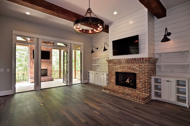 Home design - cottage home design idea in Nashville