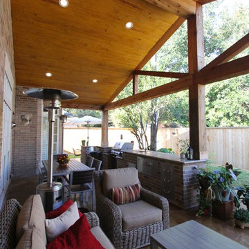 Covered Summer Kitchen