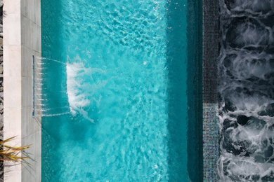 Design ideas for a modern pool in Melbourne.