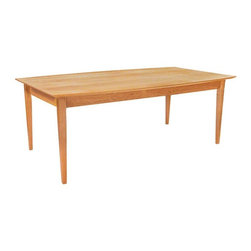 Classic Shaker Boat Top Table - Dining Tables
