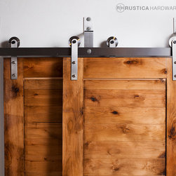 Rustica Hardware - Bypass Barn Door Hardware (Standard) - Barn Door Hardware