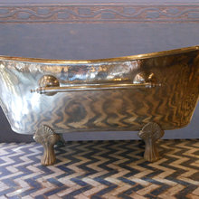 Moroccan nickel silver Bath tub