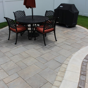 Swimming Pool Patio & Waterfall in Massapequa, NY