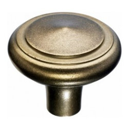 Top Knobs Aspen Collection Peak Knob 1 5/8" Light Bronze M1491 - Cabinet And Drawer Knobs