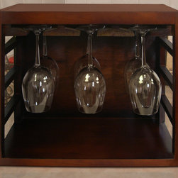 Epicureanist Stackable Wine Glass Rack - Dinnerware And Stemware Storage