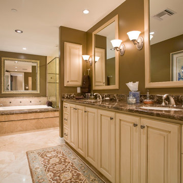 condominium Master Bathroom Scottsdale Waterfront