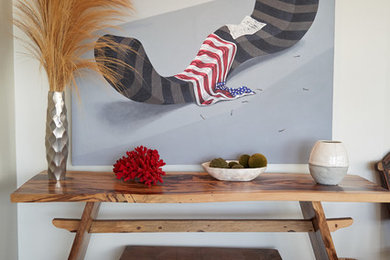 Inspiration for an eclectic living room remodel in San Francisco