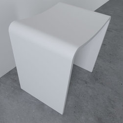 LUSSO STONE SCOOP BATHROOM SHOWER SEAT - Products