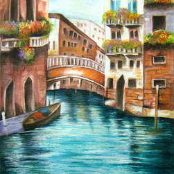 Paradise- Original Water Color Painting - Paintings