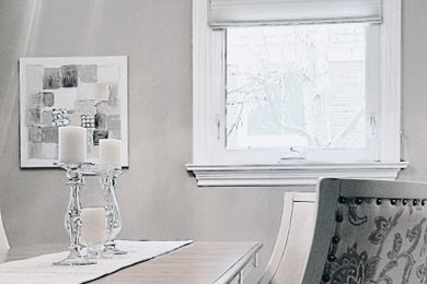 Inspiration for a country dining room remodel