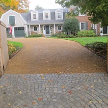 End of driveway