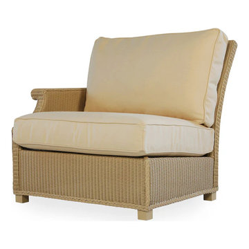 Lloyd Flanders Hamptons Wicker Right Arm Sectional Chair