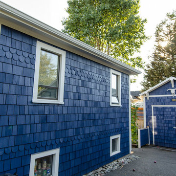 Blue Craftsman with white trim