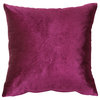 ACME Heibero Sofa w/2 Pillows in Burgundy Velvet