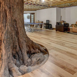 Timber Frame Home on Lake Ontario - Hardwood Flooring