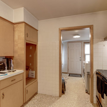 Mechanic Kitchen & Mudroom Remodel Before/Afters