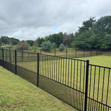WROUGHT IRON FENCE - POTTSBORO, TX