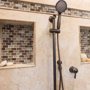 Cherry Wood Master Bath