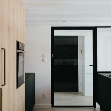 Rénovation d'un canut aux accents industriels