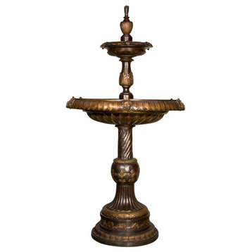 Tiered Fountain, 67", Elegant Features
