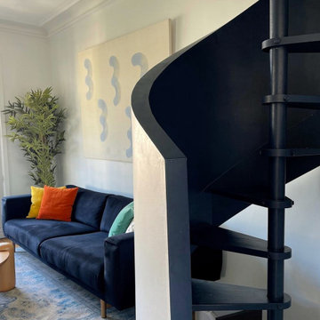 Réhabilitation d'un duplex en colimaçon - 90