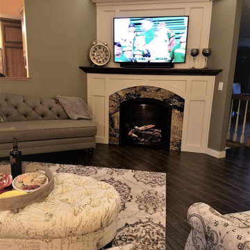 Corner Gas Fireplace Designs