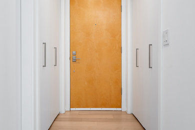 Minimalist entryway photo in Vancouver