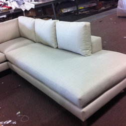 Slope Track Arm Sectional - Sectional Sofas
