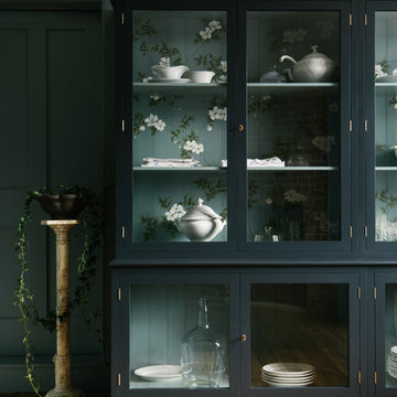 Hand-painted Curiosity Cupboards by deVOL