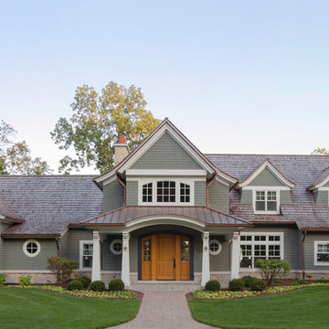House Beautiful featured Colorful Lake House