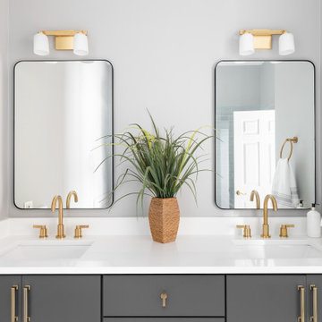 Modern Transitional Bathroom Remodel in Anaheim Hills, Orange County