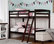 Dream On Me Taylor Twin Over Twin Bunk Bed, Espresso