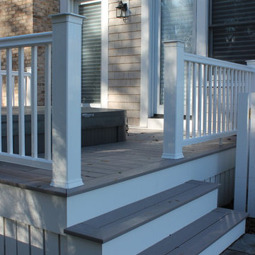 Maibec Cedar Siding, CertainTeed Designer Roofing, AZEK Decking, Marion, MA