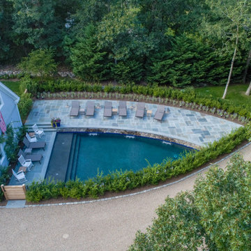 Vineyard Haven Nautical Themed Gunite