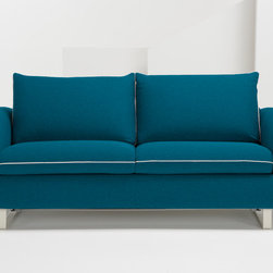 Maestro Sleeper Sofa by Pezzan | Ocean Blue - $2,359 - Sleeper Sofas