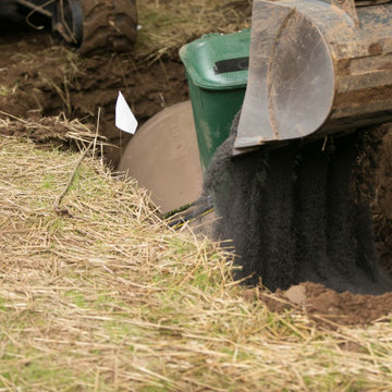 Underground Propane tank Installation