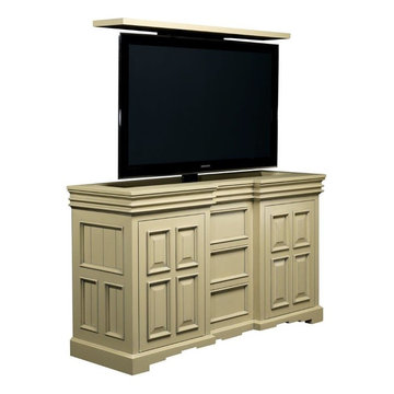 TV Lift Cabinet Transitional Designs by Cabinet Tronix