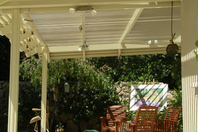 Inspiration for a contemporary deck remodel in Phoenix