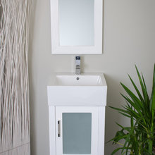 small white bathroom