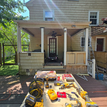 Custom Wood Deck, Railings & Stairs