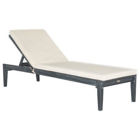 Safavieh Montclair Indoor/Outdoor Sunlounger, Ash Gray