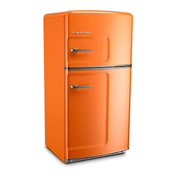 Big Chill Refrigerator, Original Size, Orange - Products